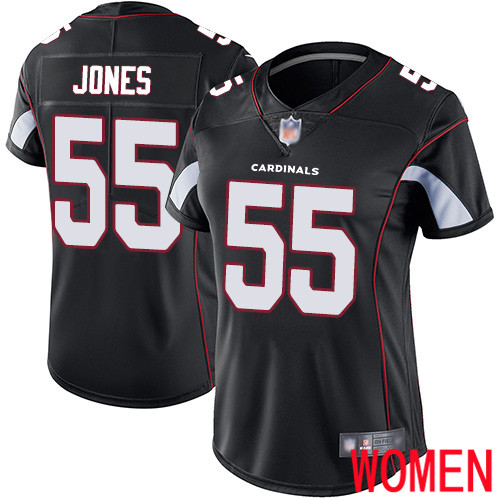 Arizona Cardinals Limited Black Women Chandler Jones Alternate Jersey NFL Football 55 Vapor Untouchable